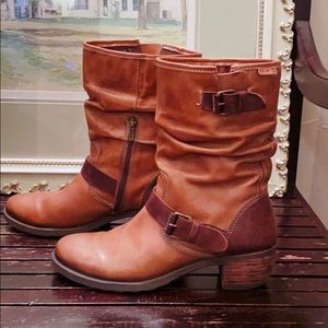 Pikolinos Brown Ankle Boots Size 10